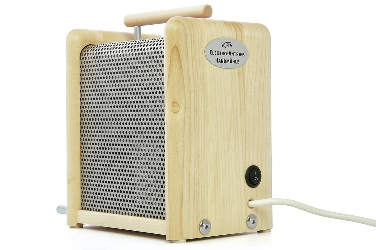 Elektroantrieb für Handmühle
