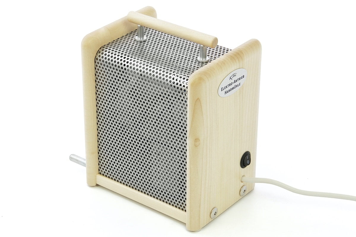 Elektroantrieb für Handmühle
