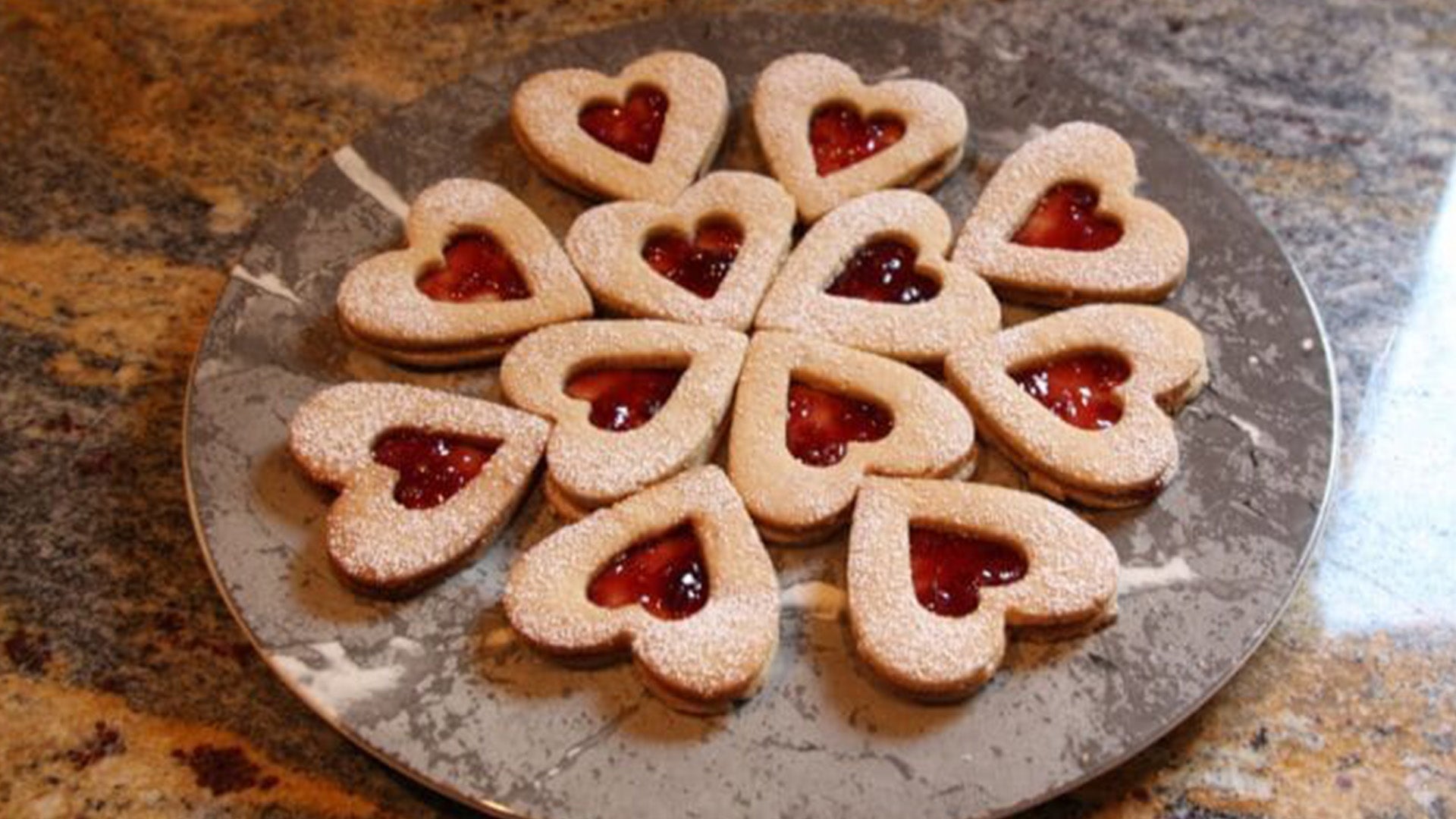 Linzer Augen Kekse