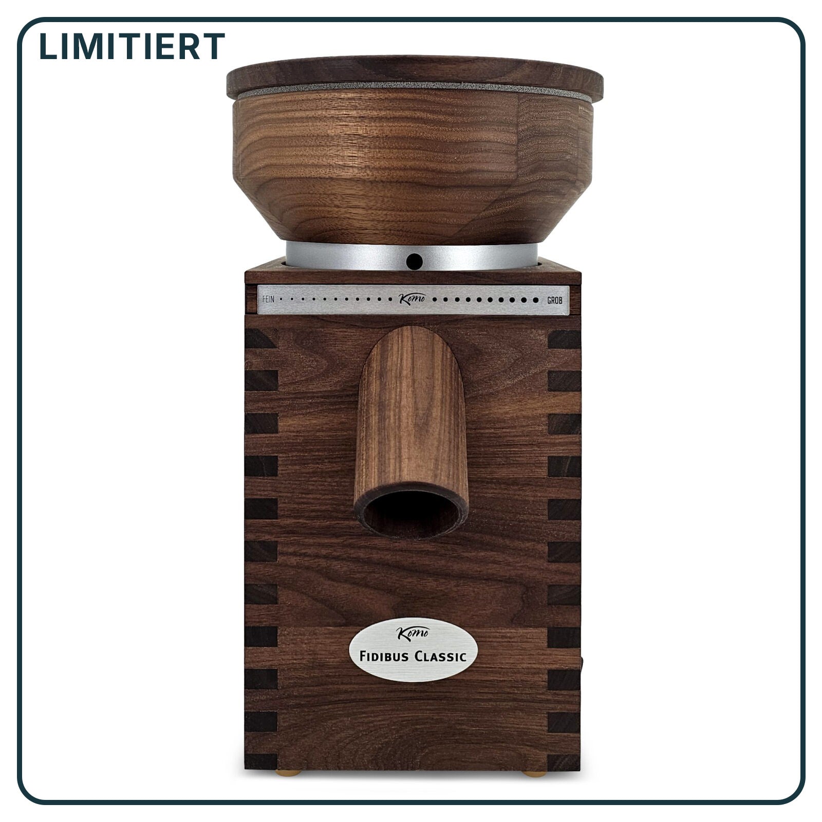 Getreidemühle Fidibus Classic Schwarznuss