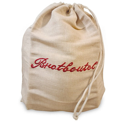 Naturleinen-Brotbeutel