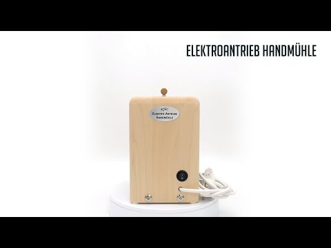 Elektroantrieb für Handmühle