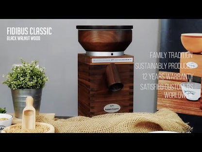 Getreidemühle Fidibus Classic Schwarznuss