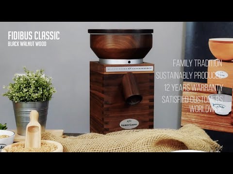 Getreidemühle Fidibus Classic Schwarznuss